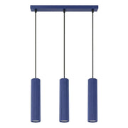 Lampada a sospensione KARBON 3L oltremare