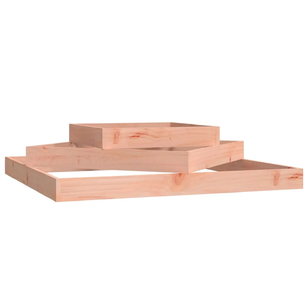 Fioriera 112x112x27 cm in Legno Massello di Douglas 823890
