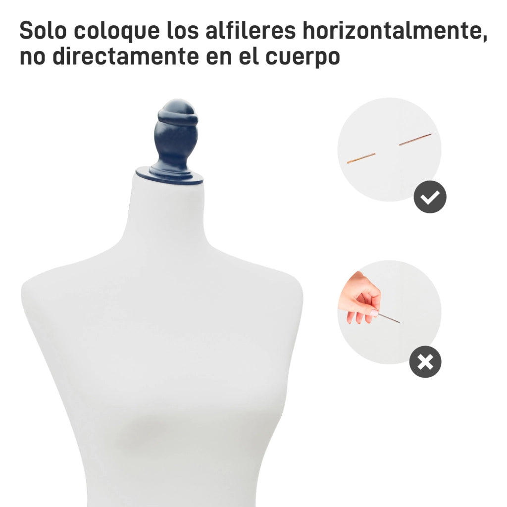 Manichino Donna Regolabile ¨C Minimal ¨C Bianco 130-168 cm con Treppiedi