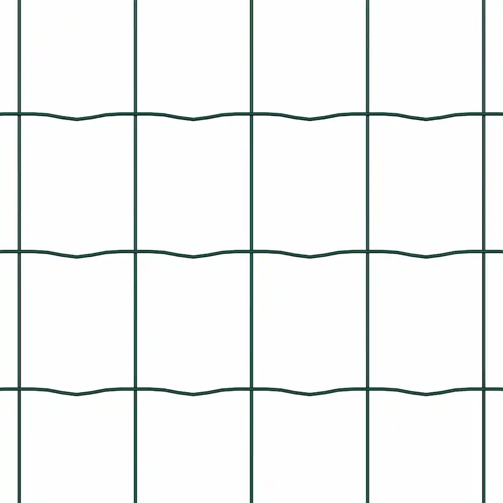 Recinzione con Posto Verde 0,6 x 50 m Acciaio e PVC 3350625