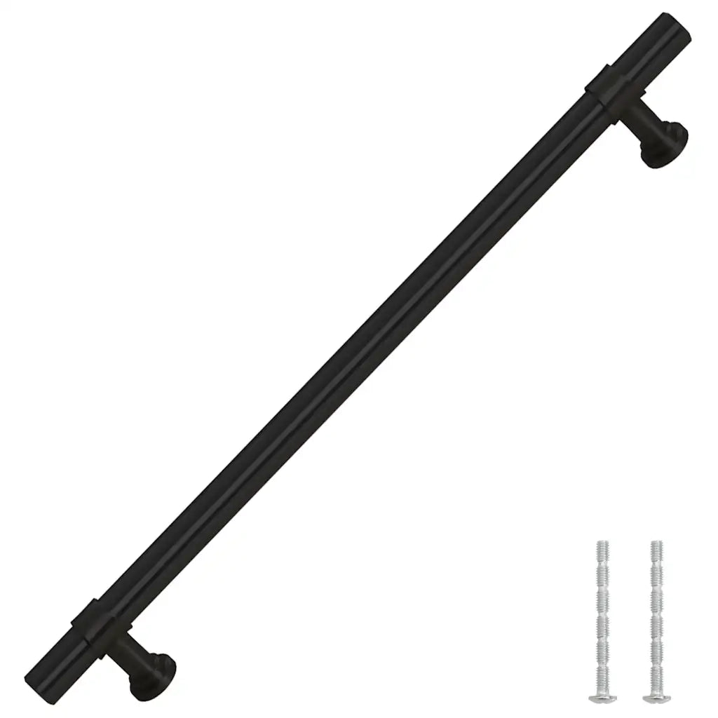 Maniglie per Mobili 5 pz Nere 192mm in Acciaio Inox CFW8048821