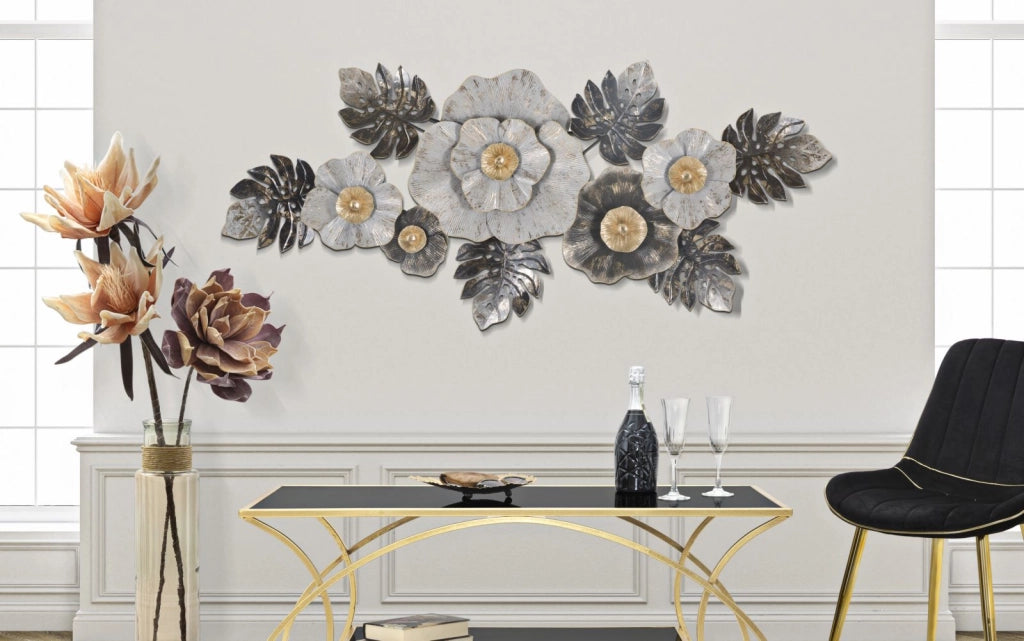 Pannello Decorativo in Ferro Edy - Dimensioni 152x8,9x72,4 cm