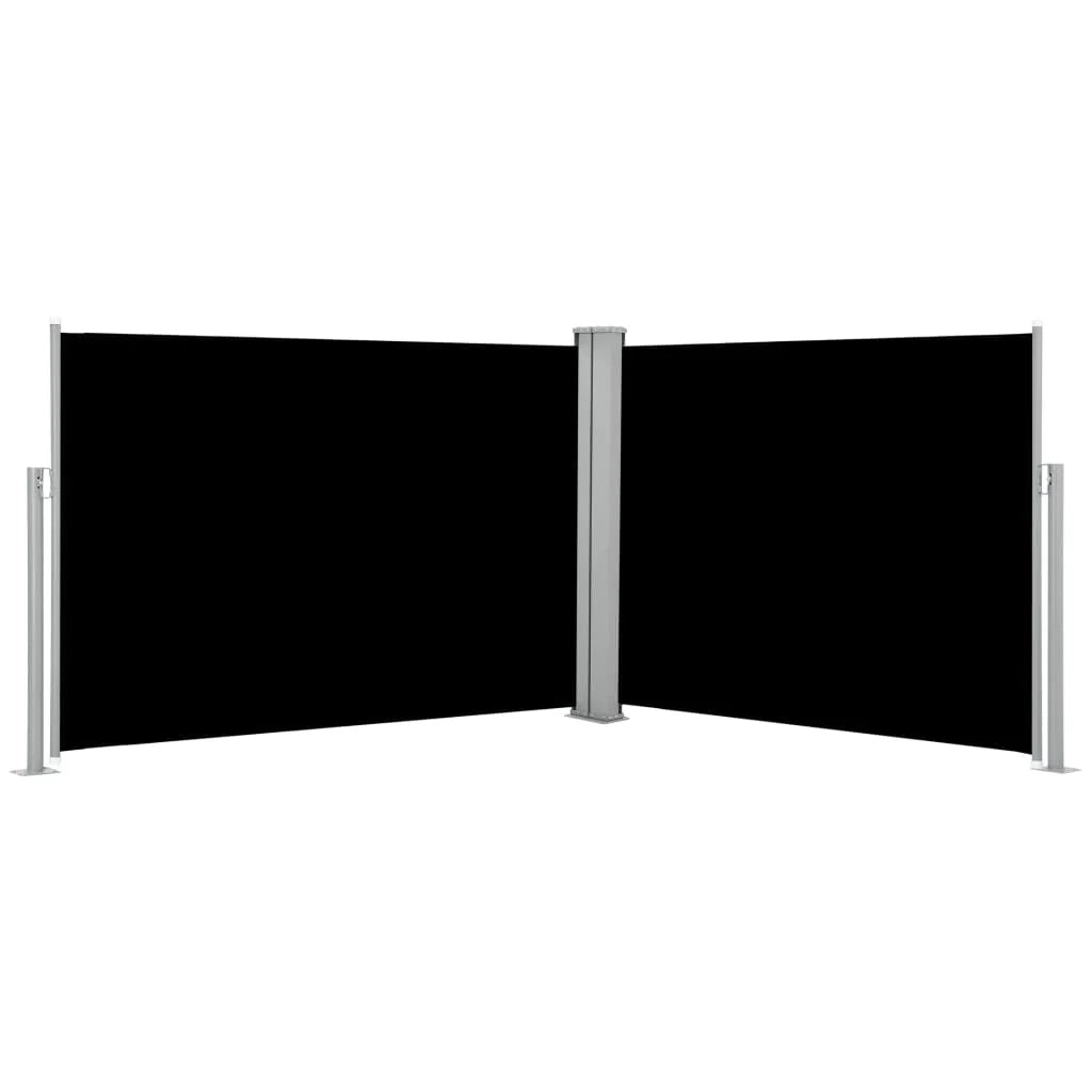 Tendalino laterale retrattile 100 x 1000 cm nero 02_0007425