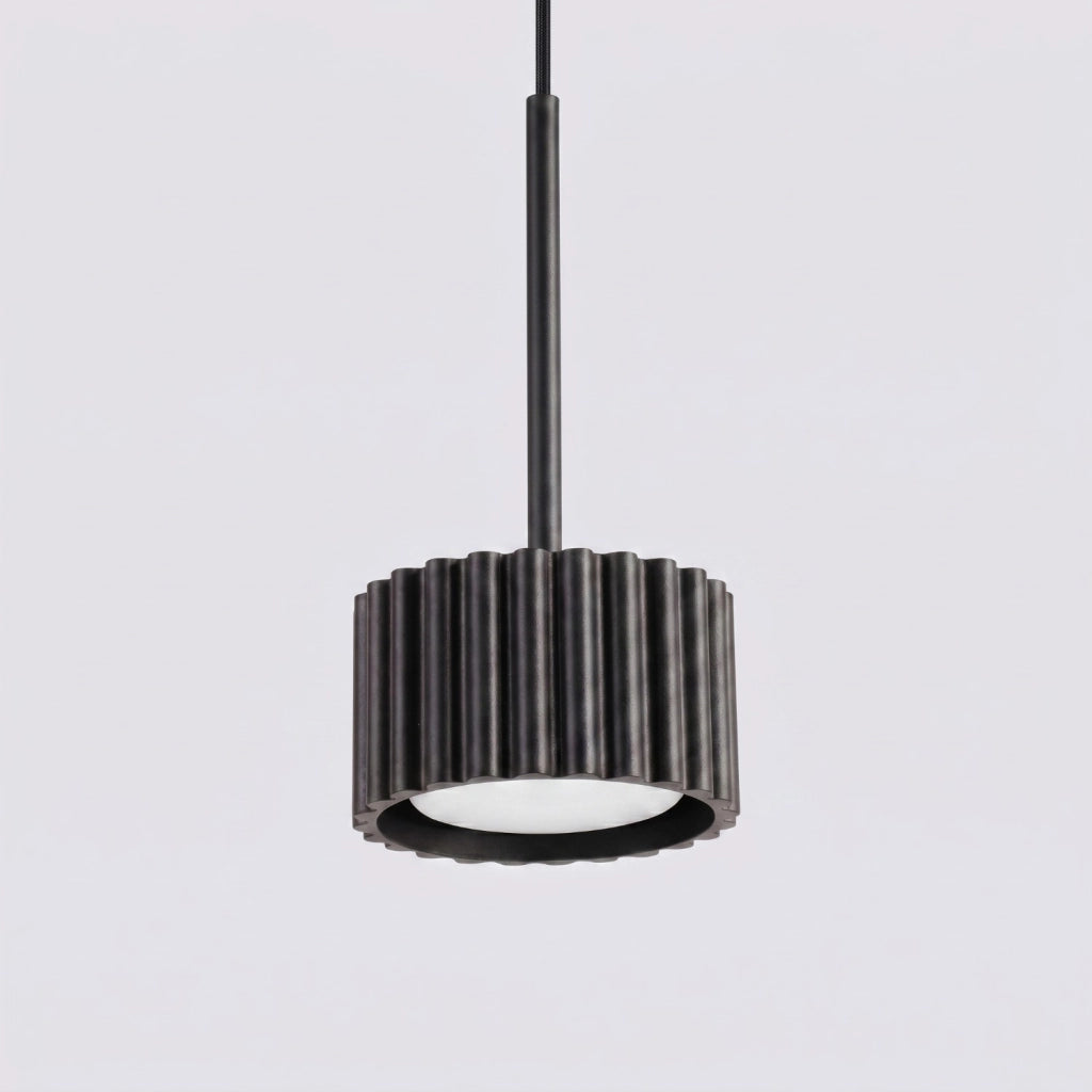 Lampada a sospensione AURA 1 nero Gx53