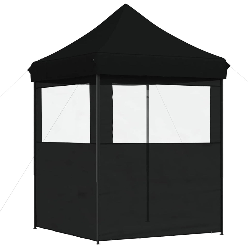Tenda Party Nero 200 x 200 x 306 cm Tessuto Oxford