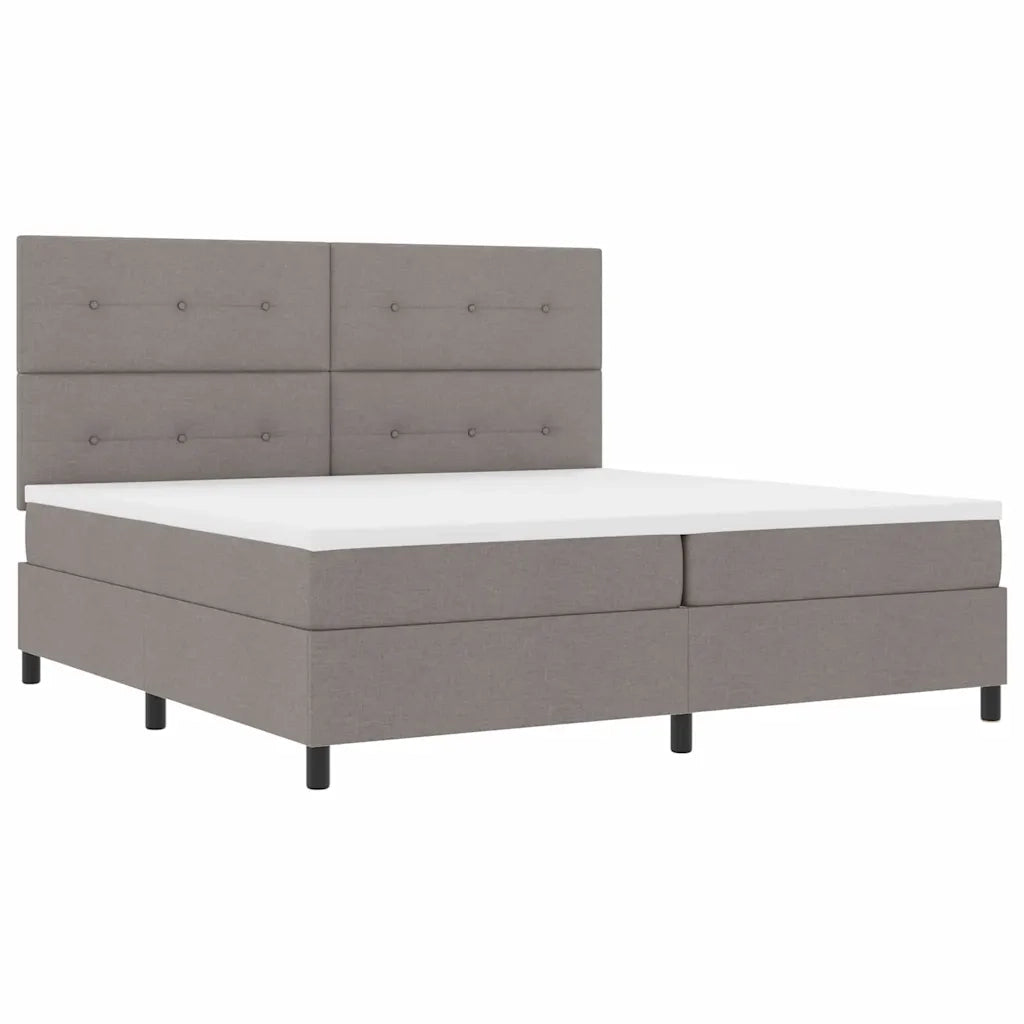 Letto a molle con materasso Talpa 200 x 200 cm Tessuto 3339417