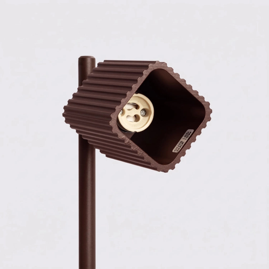 Lampada da tavolo RAYO marrone