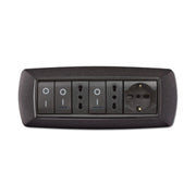 PLACCA LIFE LIVING PLAST GRIGIO NOTTE VULCAN 7P