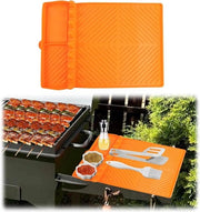 Tavolo di silicone per barbecue - Impermeabile - Riciclabile - Accessori per barbecue - 405 x 295 cm
