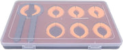 Strumento di rimozione del vetro - Tangente Ander modello - Per negozio di orologi - Professionale con scatola di conservazione in plastica.