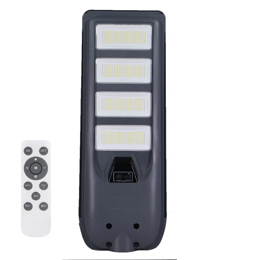 Lampione Solare da Esterno con Sensore di Movimento e Crepuscolare – 100W, 160W, 220W, 300W – IP65 con Telecomando Watt: 220w