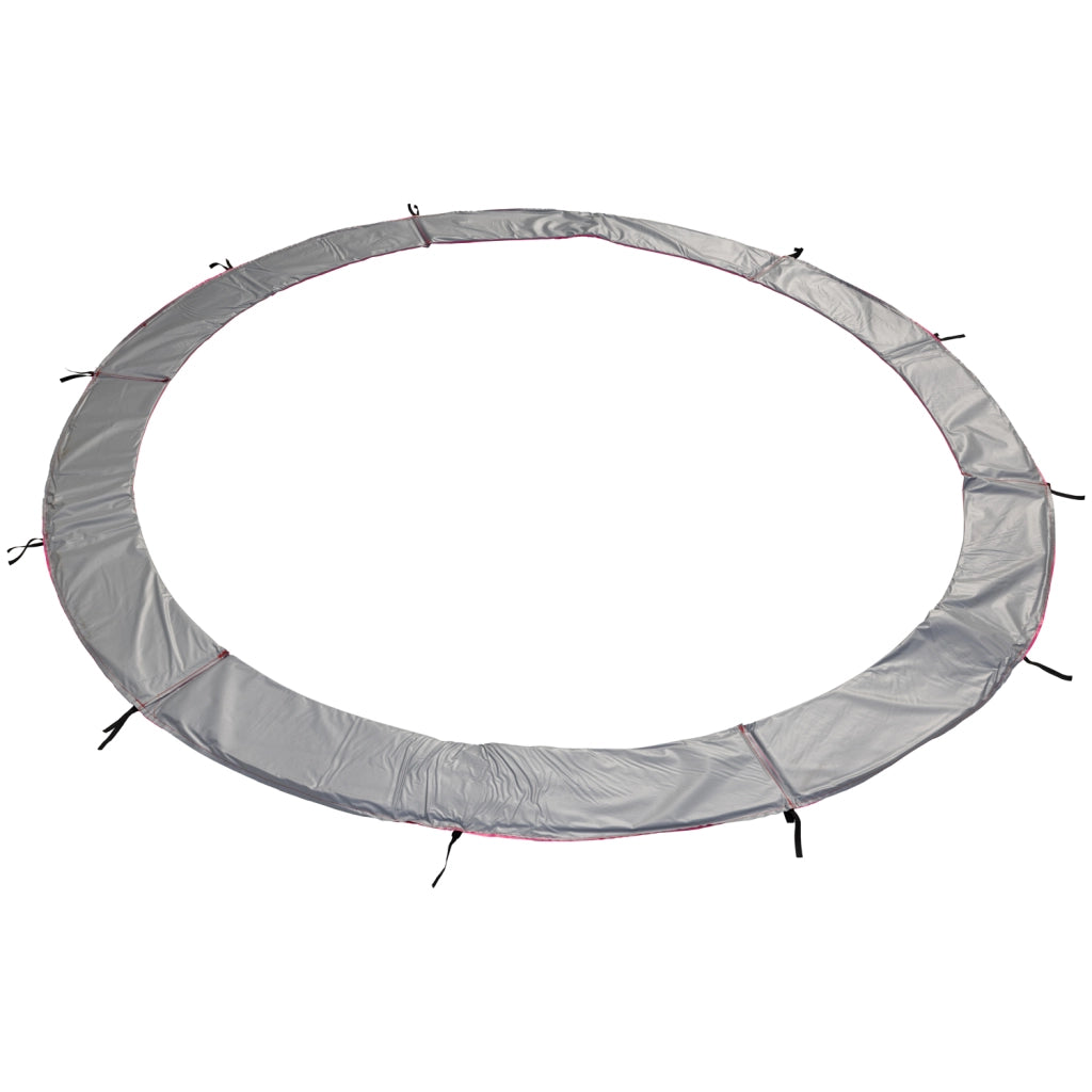 Tappeto di protezione reversibile per trampolino Ø430cm MELBOURNE - grigio/rosa