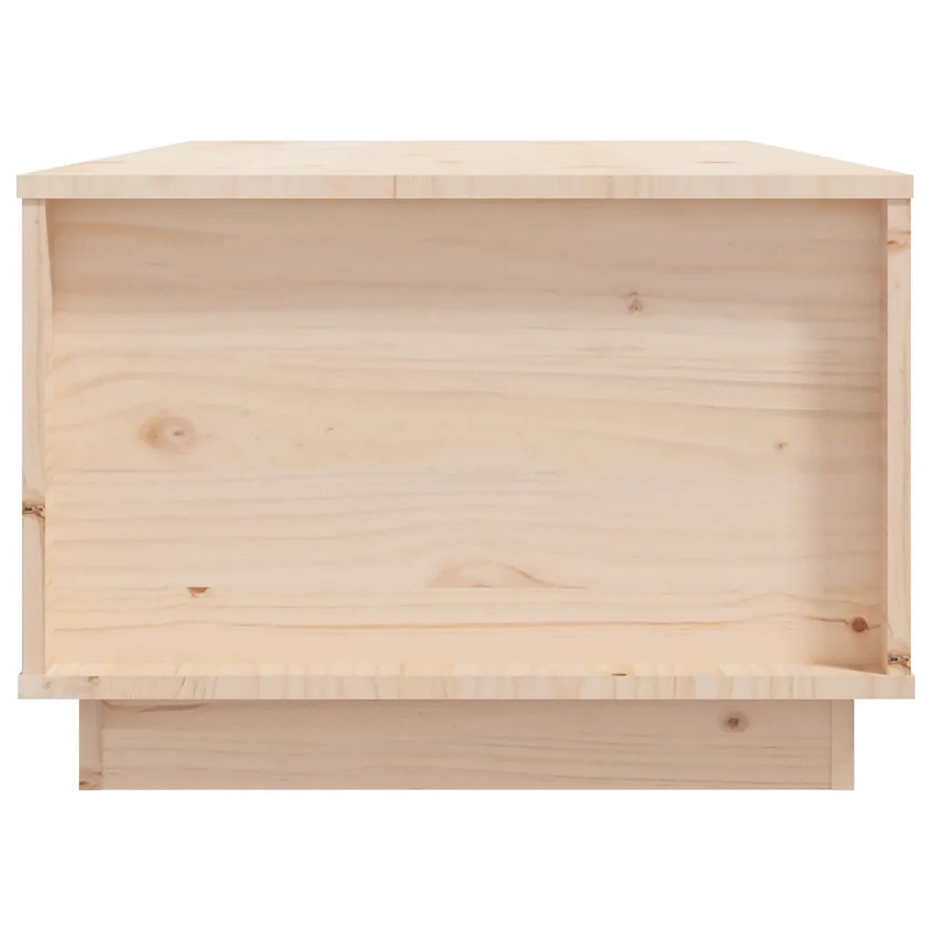 Tavolino da Salotto 100x50x35 cm in Legno Massello di Pino 813420