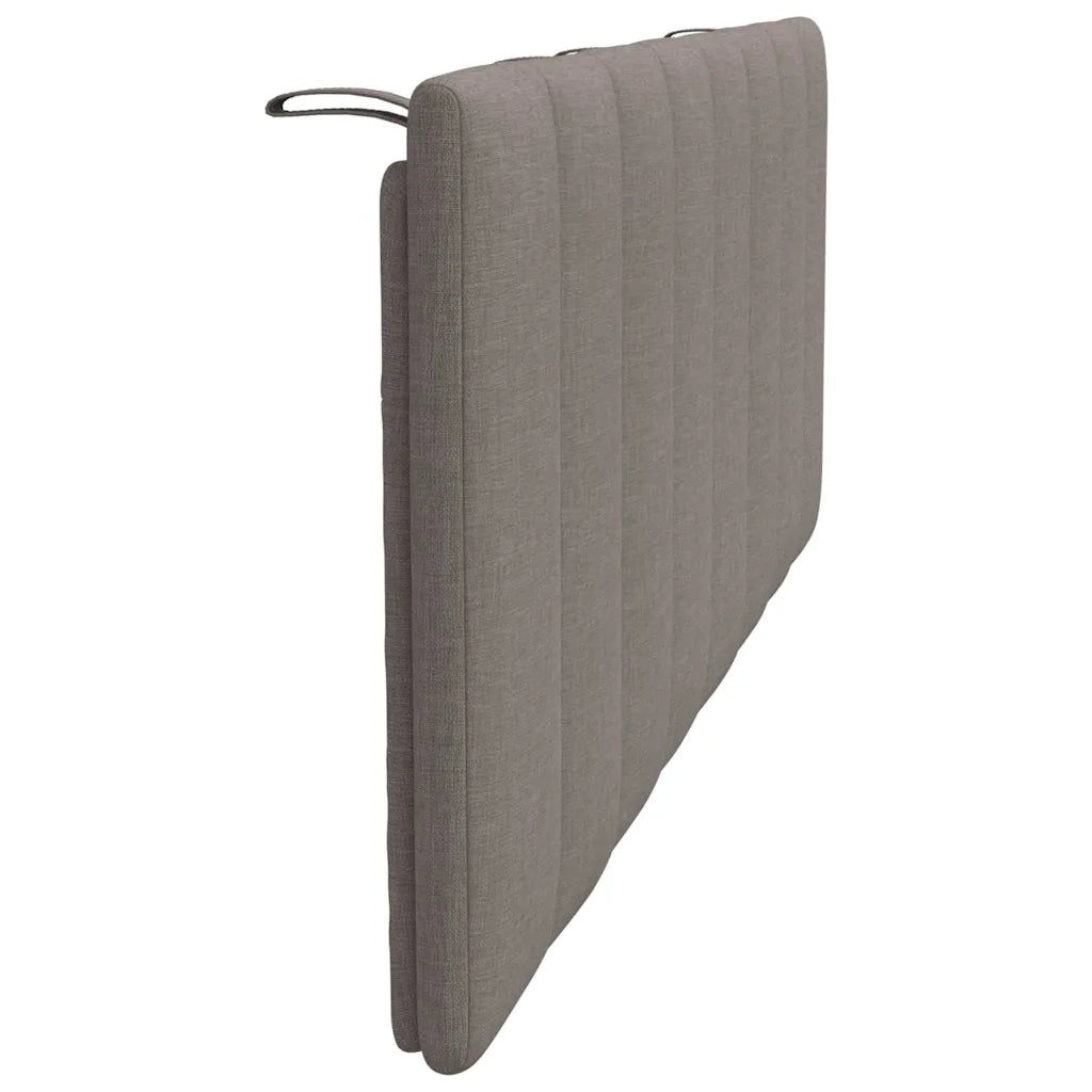 Cuscino Testiera Hanko Tortora 120 cm in Tessuto 4019160