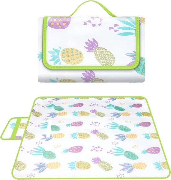 Tenda da picnic impermeabile 200x200cm con maniglia per lavaggio, adatta per picnic, parchi, spiagge e campeggio