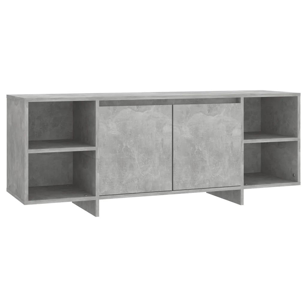 Mobile TV | Armadietto TV | Mobile Porta TV Grigio Cemento 130x35x50 cm in Truciolato