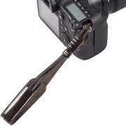 Due pezzi di cintura per la fotocamera in pelle vintage, regolabile, con anti-perdita e protezione contro cadute