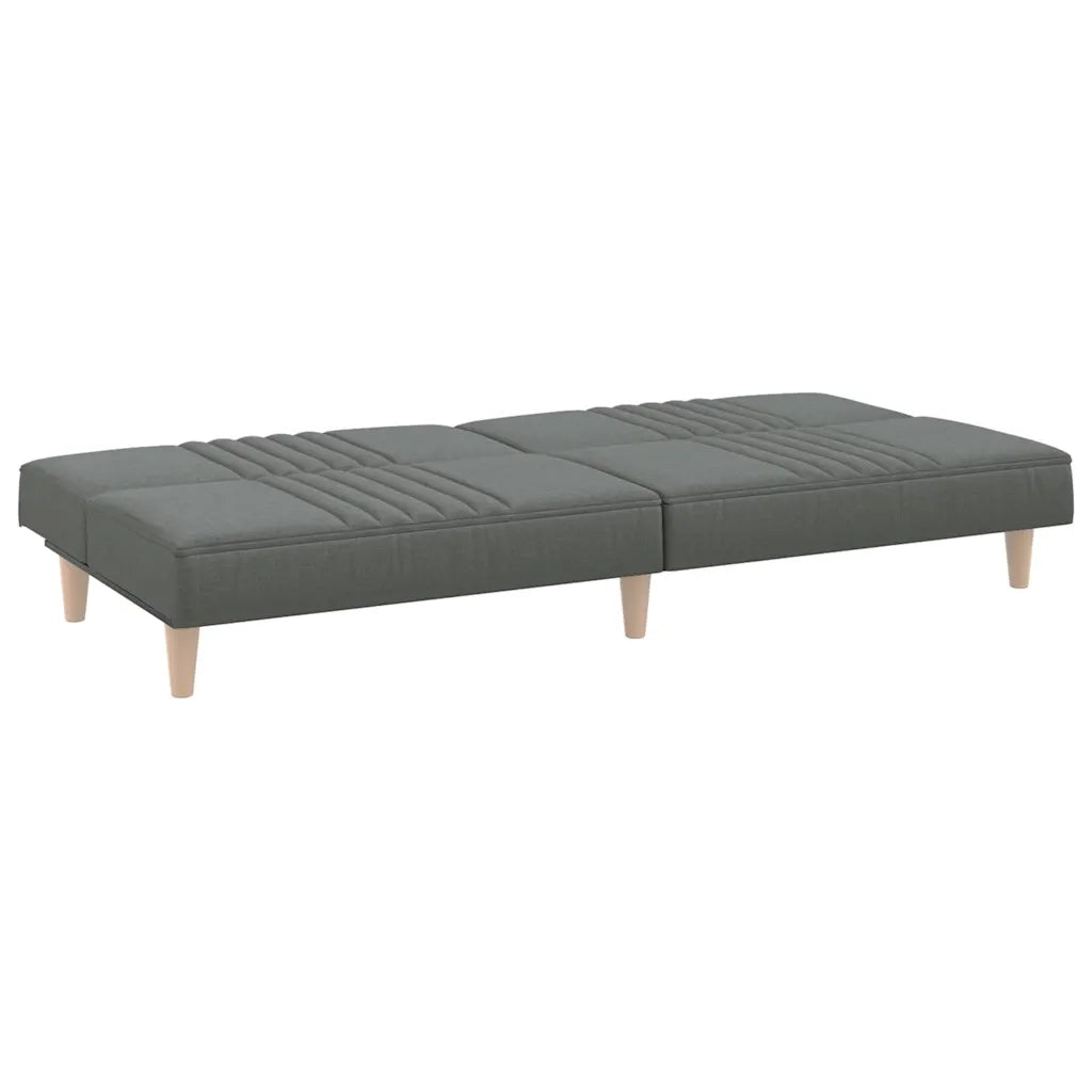 Divano letto | Sof¨¤ letto | Letto singolo Grigio Scuro in Tessuto