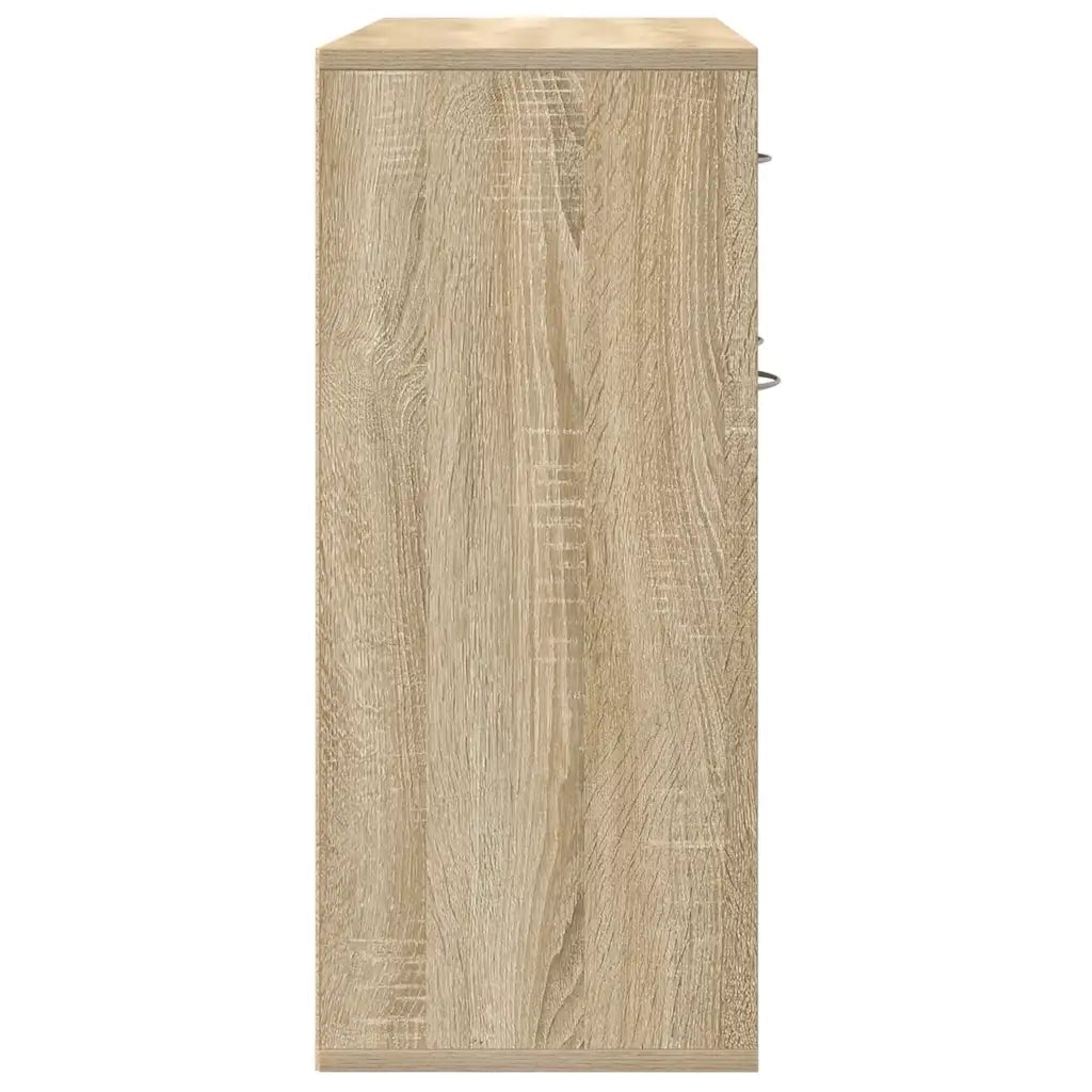 Credenza Rovere Sonoma 88x30x70 cm in Legno Multistrato 800678