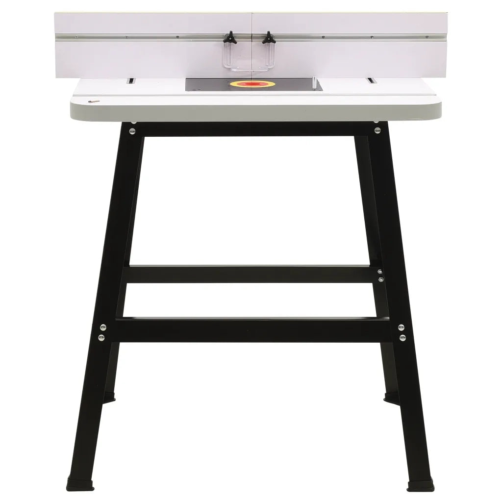 Tavolo Router in Acciaio e MDF 81x61x88 cm 147836