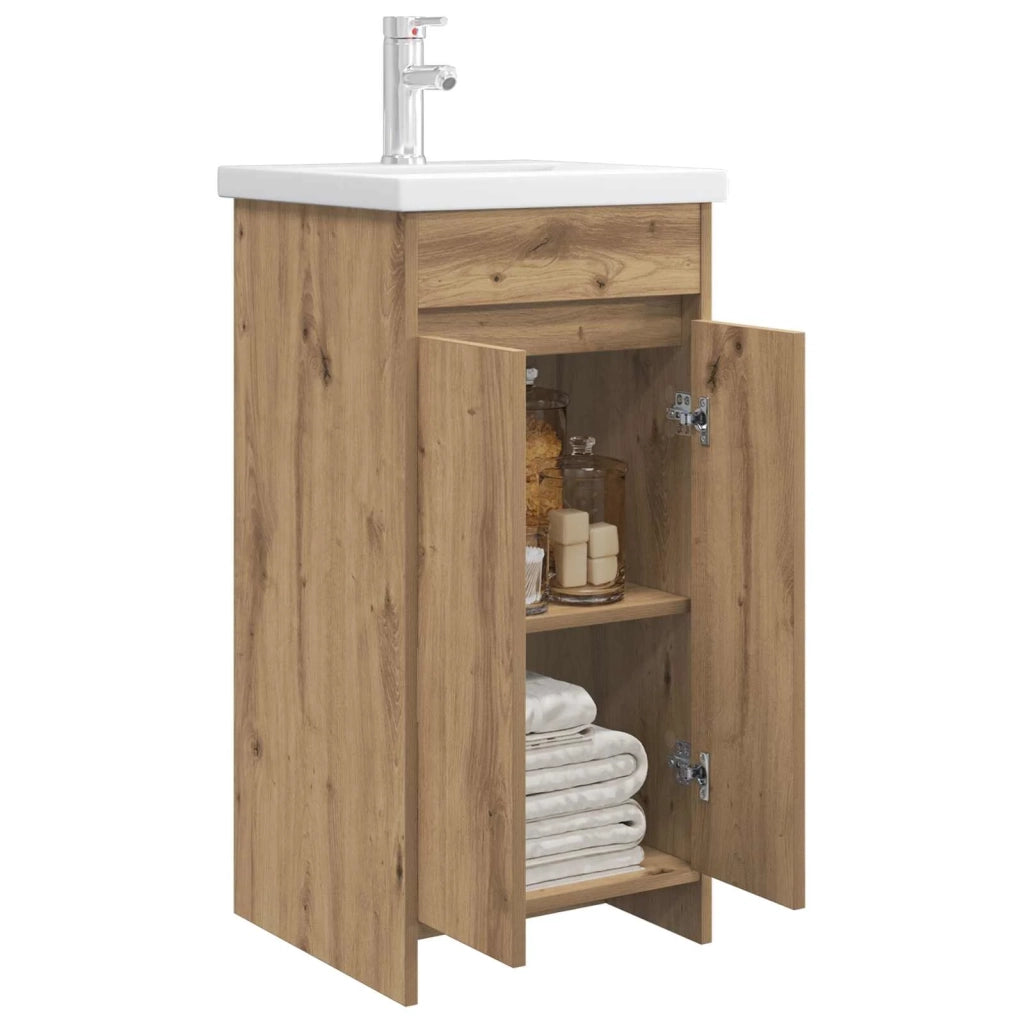 Mobile da bagno con lavabo Rovere Artigianale 42 x 40 x 84,5 cm 890775