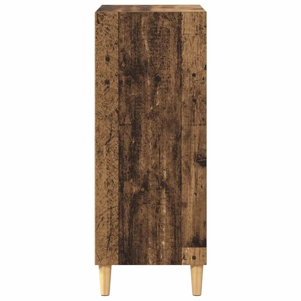 vidaXL Credenza Legno vecchio 57 x 35 x 89.5 cm Legno multistrato