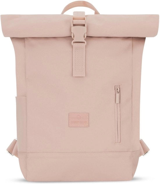 Zaino da Uomo e Donna Piccolo Rosa - Robin Small - Zaino da Tavola con Porta Laptop 12 pollici - Zaino per uso professionale in Città Universitaria - Impermeabile