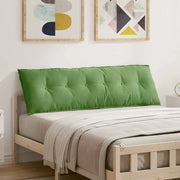 Cuscino per Schiena Verde chiaro 160 x 50 cm Tessuto in Cords 42014893