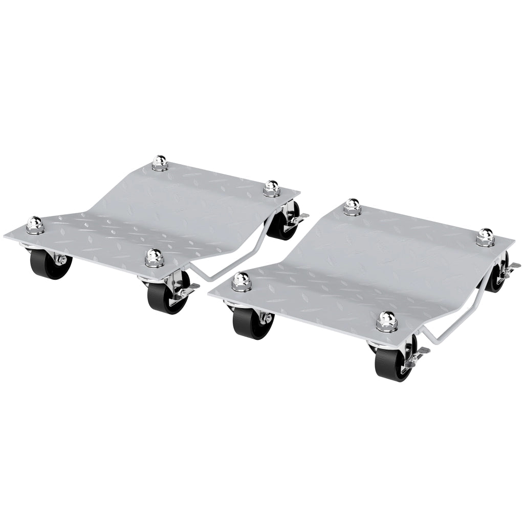 Martinetto Idraulico per Auto con 4 Ruote ¨C Zephmum ¨C Grigio 40.5x30x13.5 cm