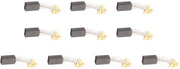 Set di pennelli in carbonio per motori 17mm x 11mm x 7mm - 10 pezzi