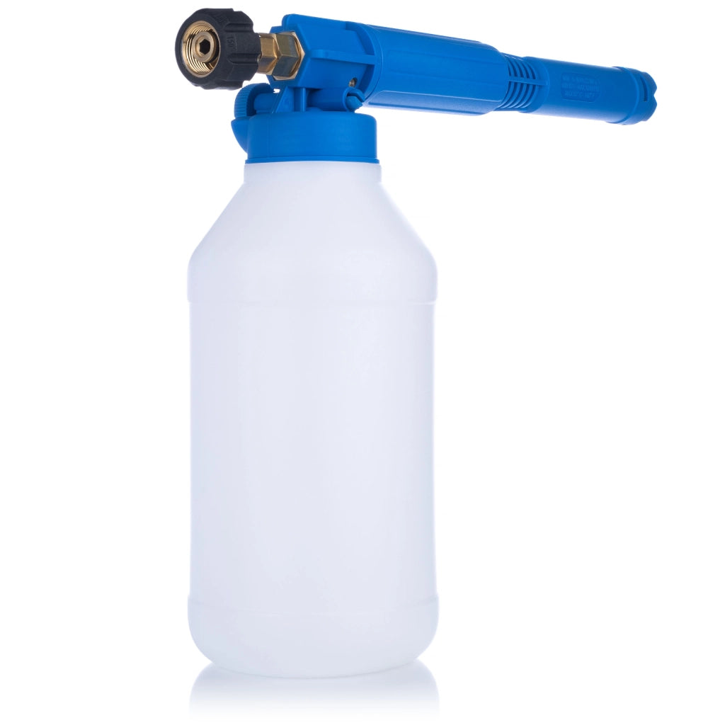 Pistola a Schiuma di Ricambio compatibile con Idropulitrice Kärcher HD/HDS – 2L, M22x1,5, 10 Livelli, Ugello 1,5 mm