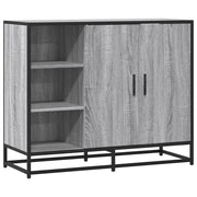 Credenza | Madia | Buffet da pranzo | Armadio da pranzo Grigio Sonoma 92x35x76 cm in Legno Multistrato