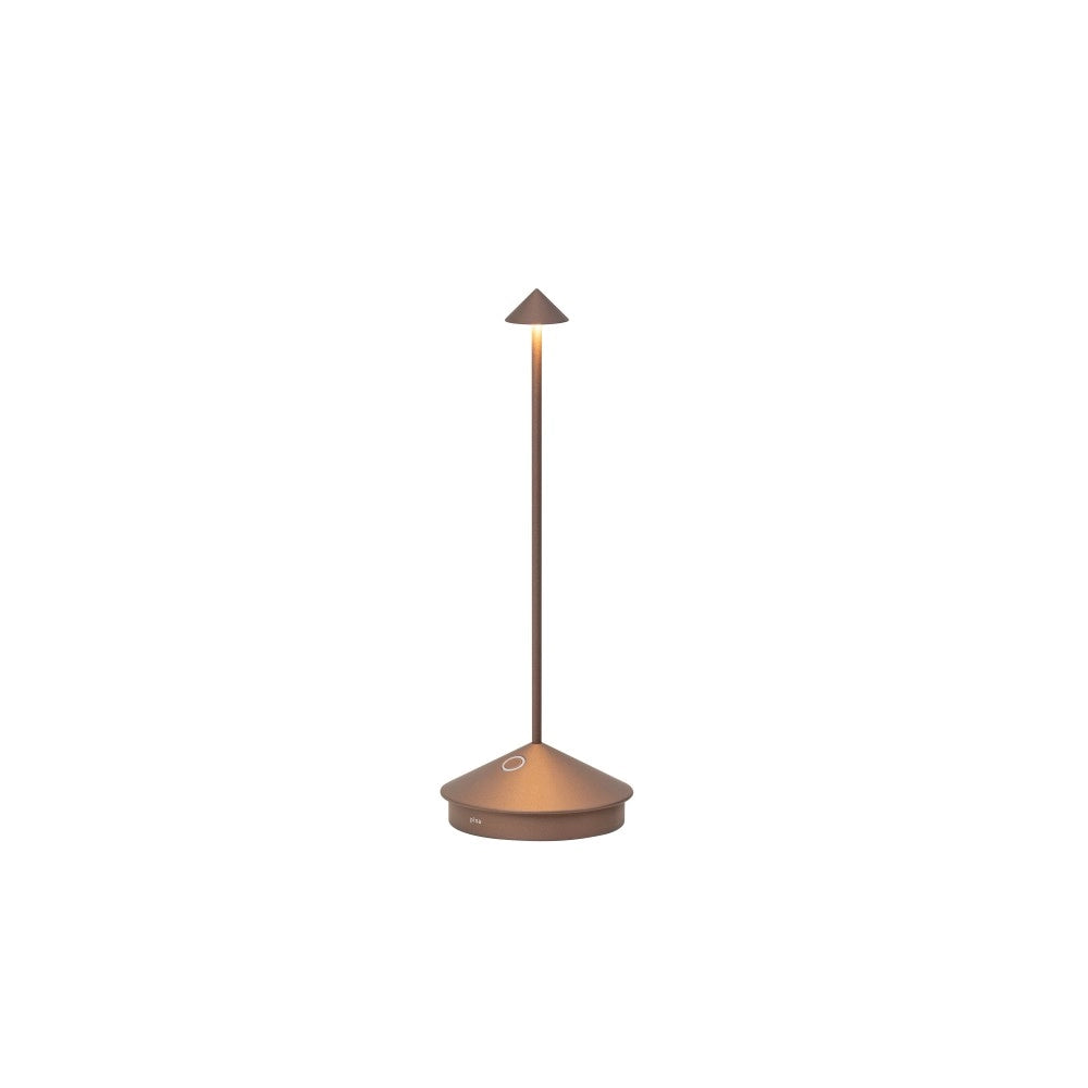 Lampada a led da tavolo Pina Pro Bronzo ricaricabile e dimmerabile - 2.2W, 2200-2700-3000 K, IP54