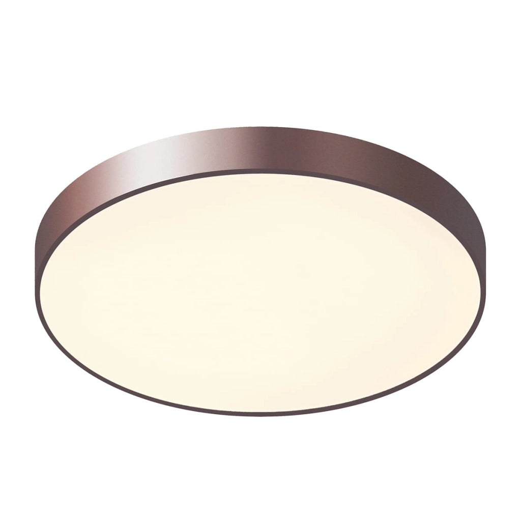 Plafoniera LED Italux Orbital tonda 60cm bronzo 60W