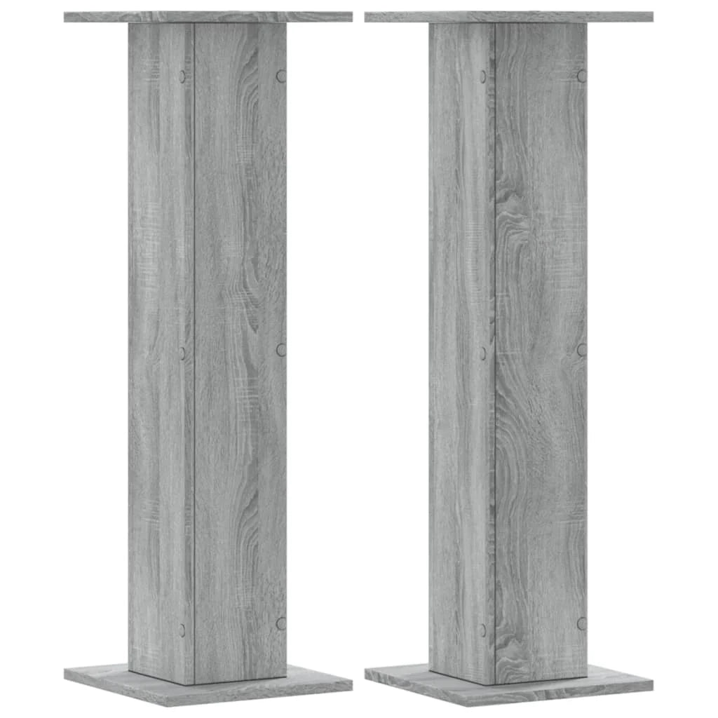 Portavasi mobili per fiori set da 2 legno ingegnerizzato Sonoma grigio 02_0045366