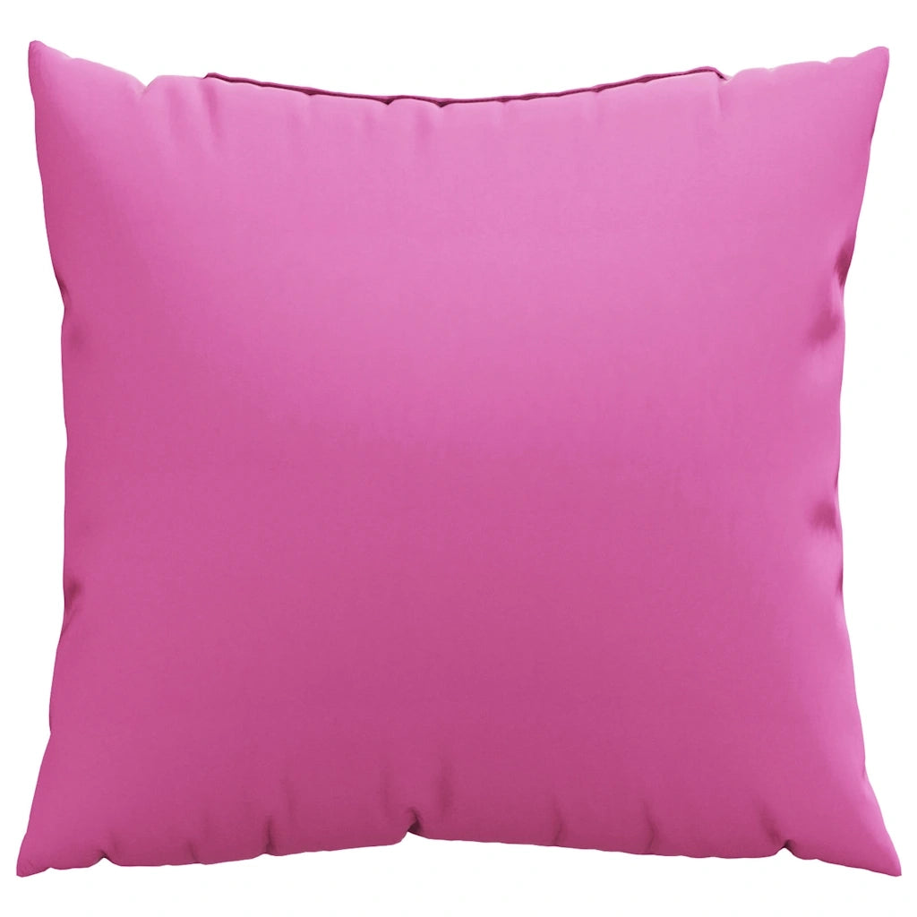 Cuscini Scatter 4 pz | Cuscini per sedie Rosa 60 x 60 cm Tessuto in Poliestere