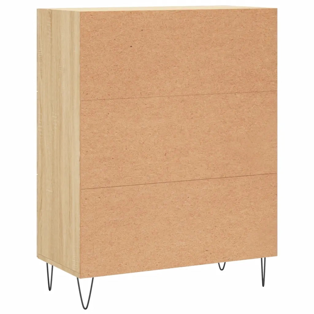 Credenza Rovere Sonoma 69,5x34x90 cm in Legno Multistrato 827847