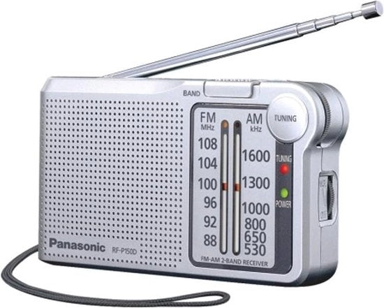 Radio FM Portatile con Accoppiamento Digitale e Uscita per Altoparlante da Cuffia