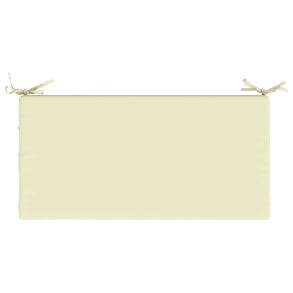 Cuscini per Panchina a 2 Pezzi SOEST 2 pz 100% Poliestere Crema 948709