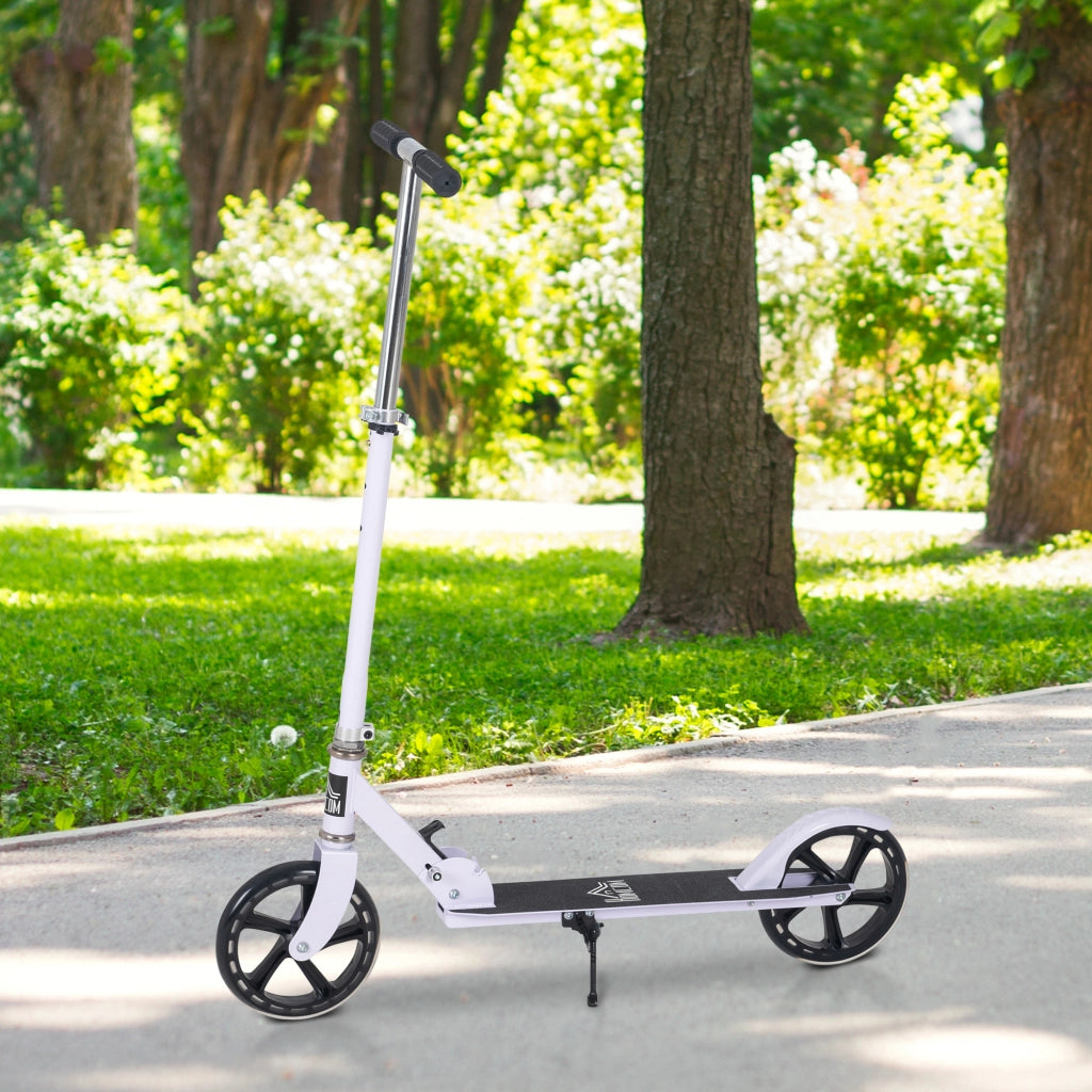 Trottinette Pieghevole Regolabile ¨C Zephmum ¨C Bianco 88x37x75-100 cm