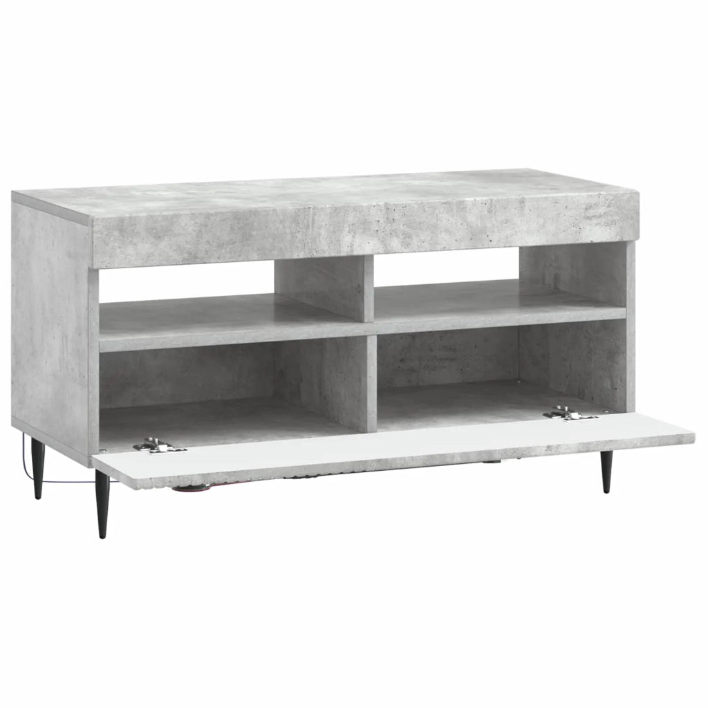 Mobile TV LED Grigio Cemento Legno ingegnerizzato 896998