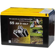 BATTERIA A SECCO PER ELETTRIFICATORI 9V - 90 Ah - durata 10000 ore