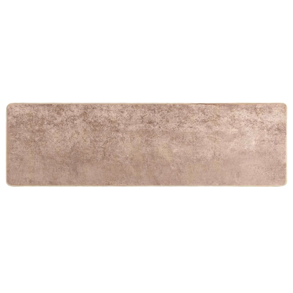 Runner Tappeto MARSA Sabbia 50 x 200 cm Poliestere e PVC
