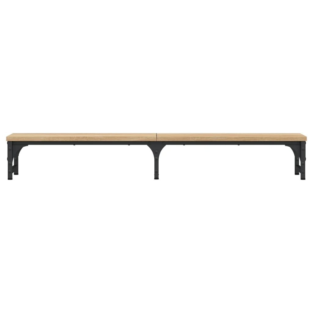 Supporto per monitor da scrivania Sonoma 105 x 23 x 15,5 cm legno ingegnerizzato marrone 02_0044983