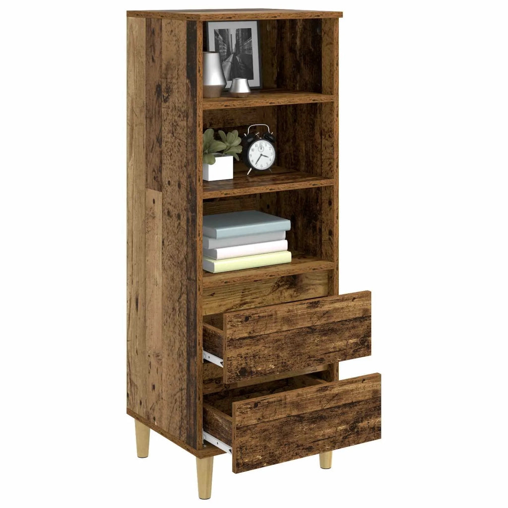 Credenza Legno antico 40 x 36 x 110 cm Legno ingegnerizzato 8009865