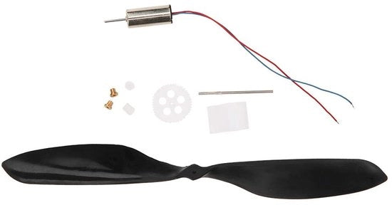 Set di ruote riduttive di alta qualità - Motore + Elica - ABS - Plastica - Idoneo per età 7-14 anni - Tensione di alimentazione DC 3.0-3.7V - Incluso trasmissione e accessori
