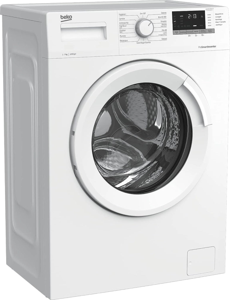 Beko b100 WUX71232WI-IT: Lavatrice, 7 kg, 1200 giri/min