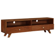 Mobile Porta TV in Legno Massello di Recupero 140x30x40 cm cod mxl 18895