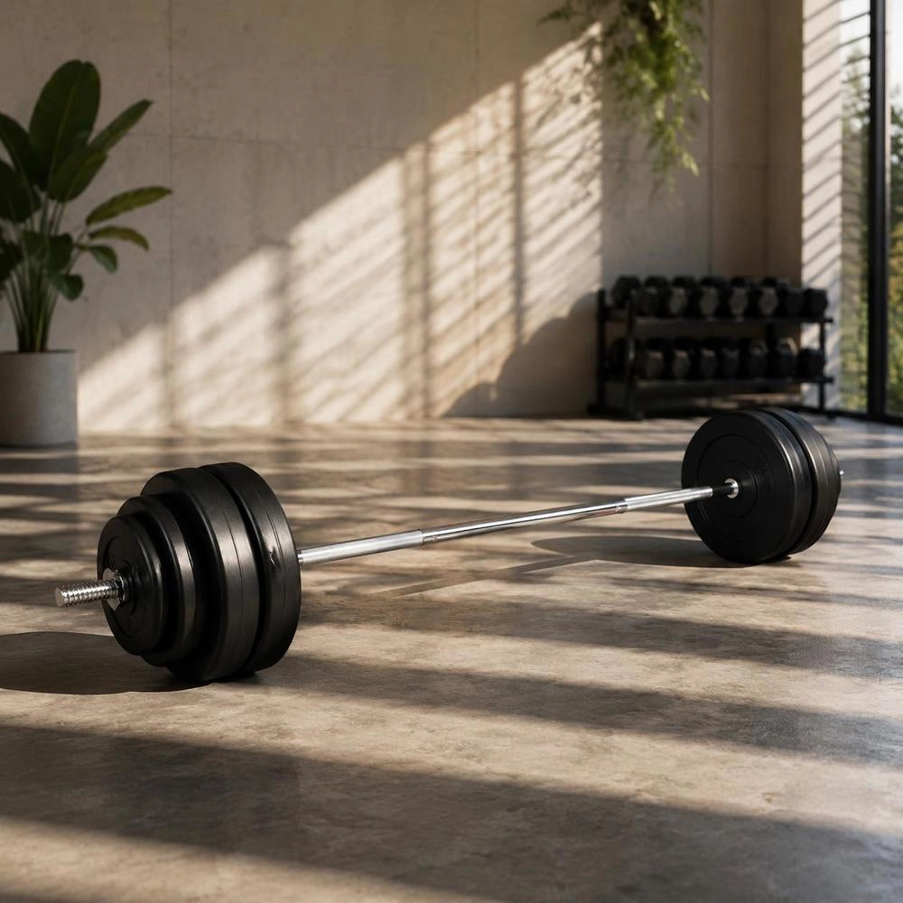 Barbell With Weight Set 60 Kg