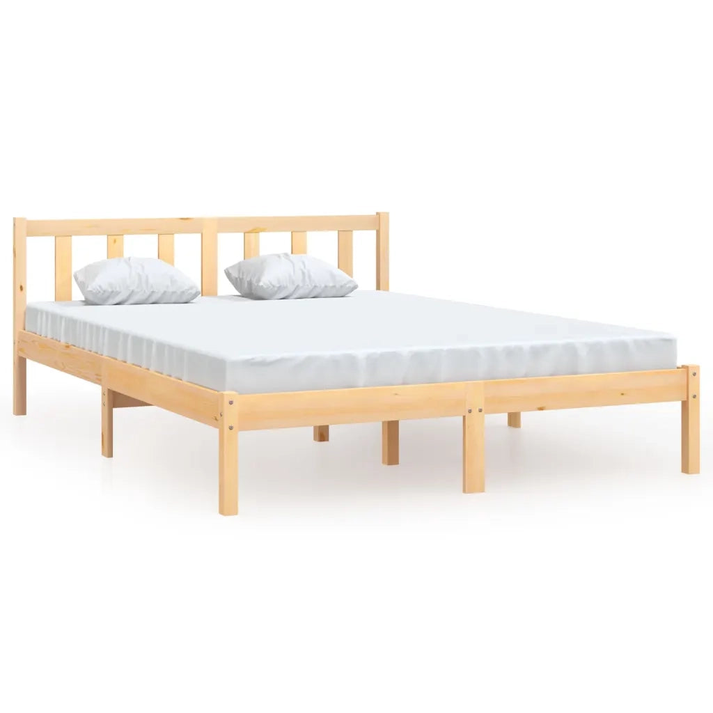 Giroletto-Struttura Letto Massello Pino 150x200cm King Size 326555